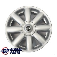 Mini Cooper One R50 R55 R56 R57 Silver Wheel Alloy Rim 17" 7J Crown Spoke 104