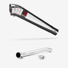 Lextek MP4 Megaphone Exhaust with De-Cat Link Pipe for Suzuki GSXR 1000 (07-08)