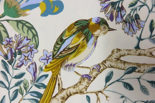 Vervain curtain fabric design - vervain,