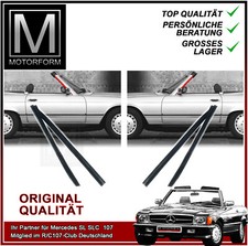 Pair Mercedes all SL W107 seals seal A-pillar in original quality OE