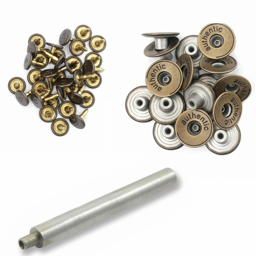 Hammer jeans buttons - on, 20mm