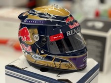 Sebastian Vettel 2013 Abu Dhabi Redbull Racing F1 Custom Painted 1/2 F1 Helmet