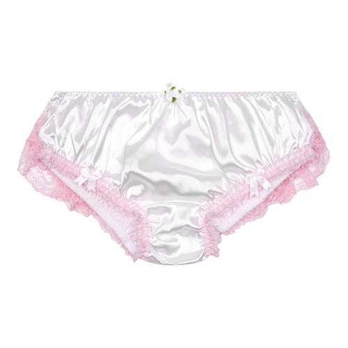 Satini frilly sissy - sissy, lace