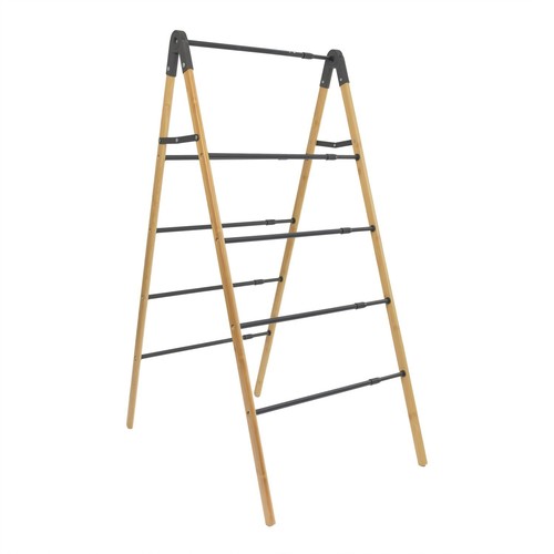 Jvl bamboo black extendable - jvl,