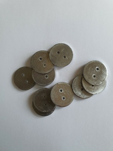 Lead penny curtain - curtain, weights