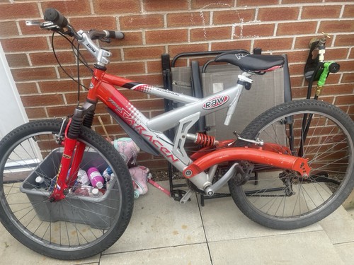 Saracen raw mountain bike full - raw,