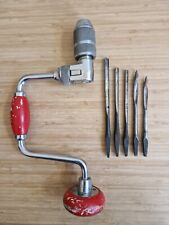 Vintage Brace Drill, wooden