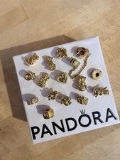 Pandora Gold Plated Charms