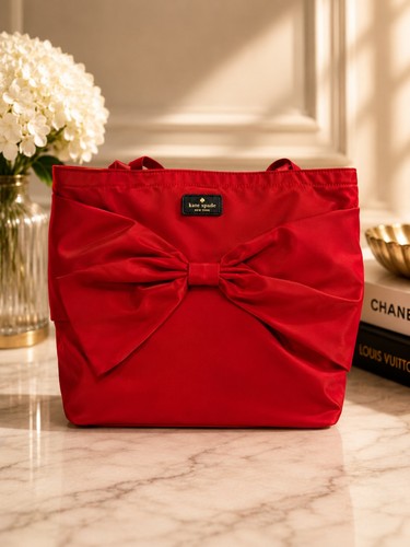 Kate spade red bow - red, bag