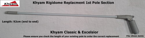 Khyam ridgidome glass pole - khyam, f/glass