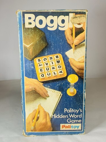 Vintage palitoy boggle - boggle, hidden