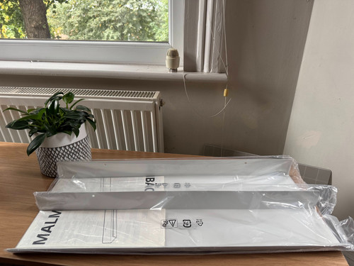 Set ikea malmbäck white - set,