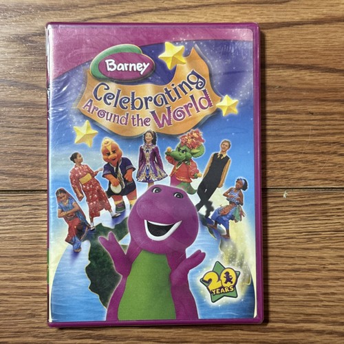 Barney celebrating around - barney,