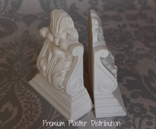 Plaster corbels vintage - plaster,