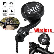Wireless Waterproof Bicycle Bike Cycle LCD Digital Computer Speedometer Odometer