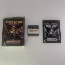 Dirty Larry Renegade Cop - Atari Lynx - With Manual And Case Untested