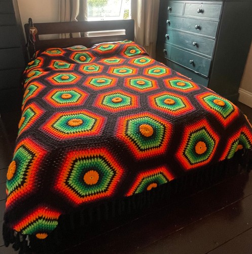 Vintage handmade crochet wool - vintage,