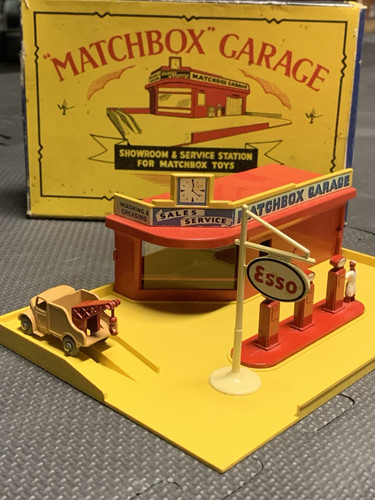 Matchbox garage - mg-1a, (1959)
