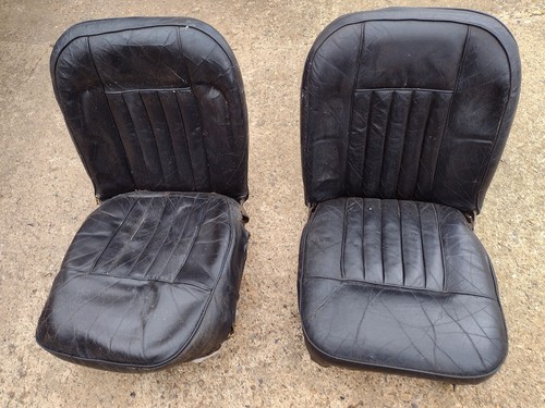 Mgb leather seats - mgb, 1962