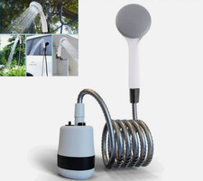 Portable Camping Shower USB Rechargeable Electric Shower Pump Garden Outdoor