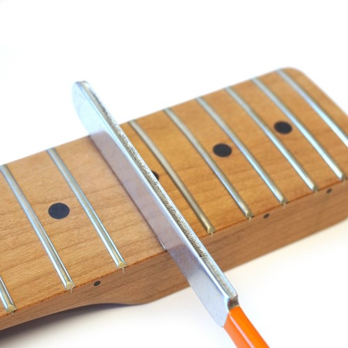 Fret crowning file - file, guitar