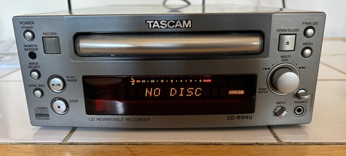 Tascam rw4u rewritable - tascam, cd-rw4u
