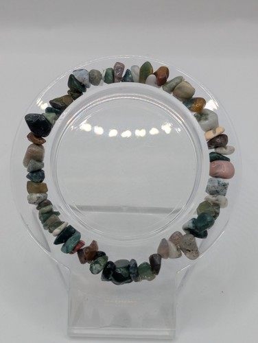 Moss agate chip crystal - moss,