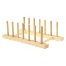 Wooden Dish Plate Cup Stand