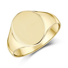 Men's 9ct Yellow Gold Signet