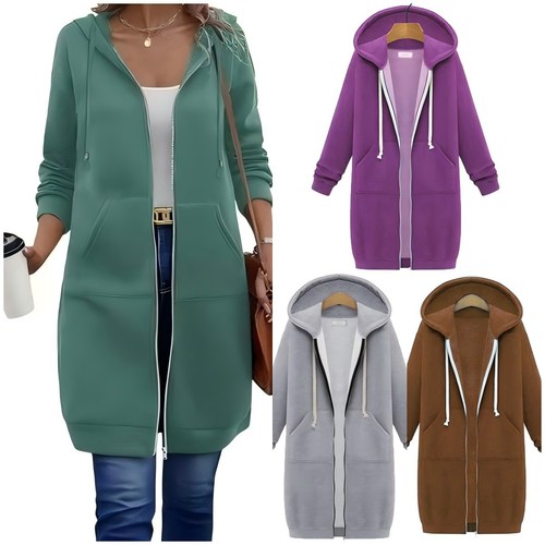Women ladies long hoodie - women,