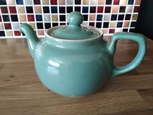Denby green pint teapot - denby,