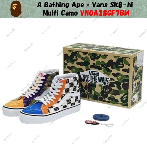 Bathing ape vans sk8 hi - a,