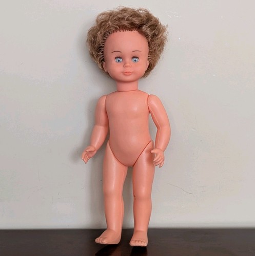 Vintage doll unmarked - doll, 1950s