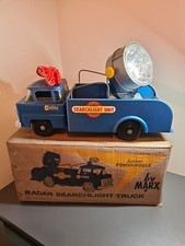 Vintage Radar Searchlight Truck By Marx Original Box Vgc