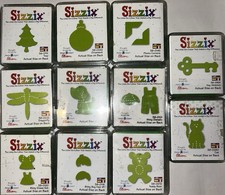 Sizzix Dies - Green Set