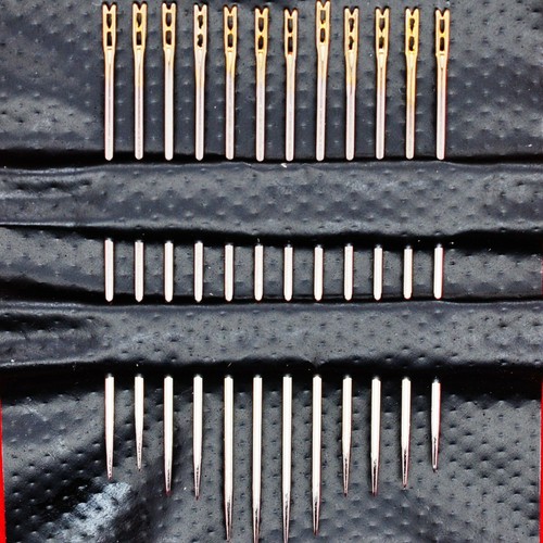 Self threading sewing - self,