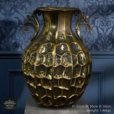 Large Floor Standing Decorative Vase Antique Style Home Vintage Rustic Ornament