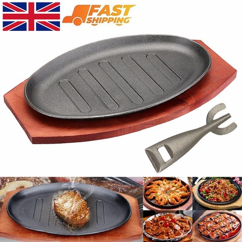 Cast iron sizzle - cast, serving