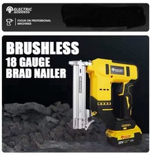 Electric Goddess Cordless Nail Gun Brad Nailer for use with Dewalt 18v Battery