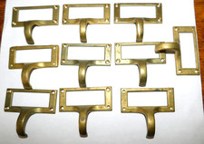 10 Vintage Library Card