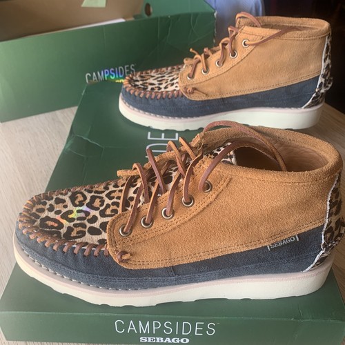 New sebago leopard deck - sebago,