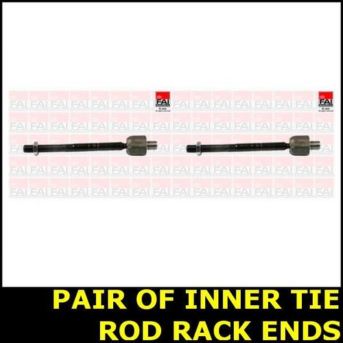 Pair inner tie rod rack - tie,