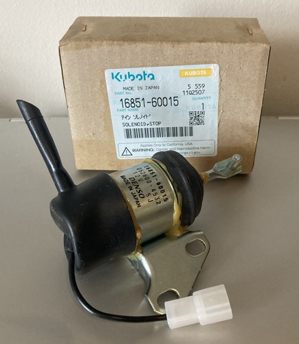 Genuine oem kubota stop - oem,