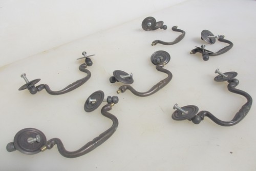 Retro metal drawer drop - retro,