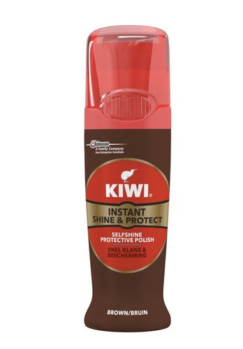 Kiwi brown shoe - kiwi, polish