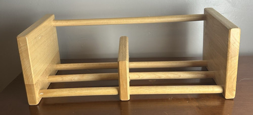 Adjustable wooden sliding book - adjustable,