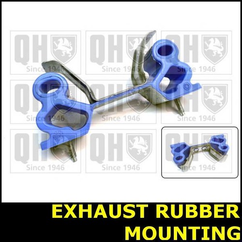 Exhaust rubber mounting for - exhaust,