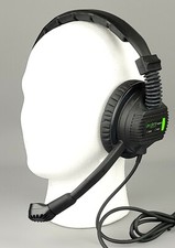 Canford Tecpro SMH210 Intercom Headset, Clearcom/ASL/etc compatible -4 pin XLR