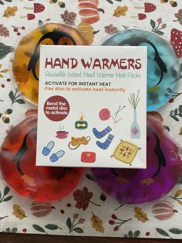 Reusable instant hand - reusable, warmers