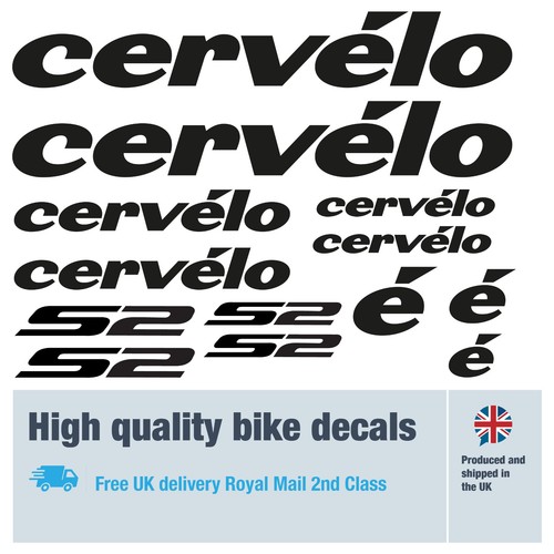 Cervelo bike decals set - cervelo, s2